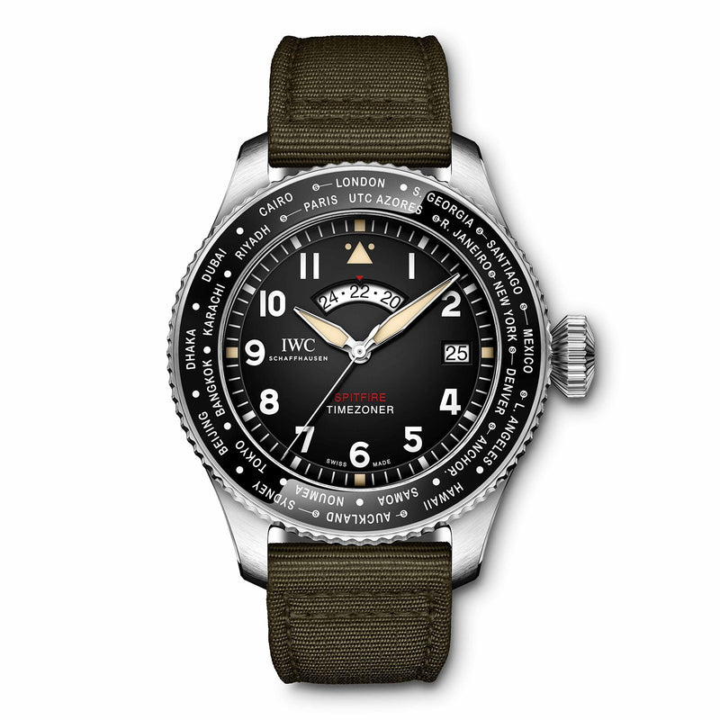IWC Schaffhausen Pilot's Watch Timezoner Spitfire Edition 