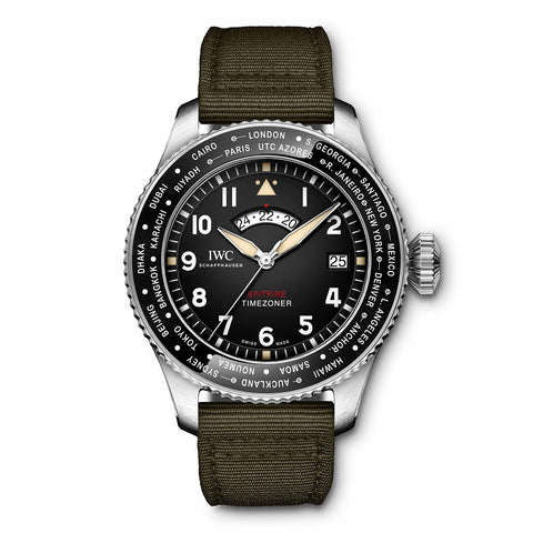 IWC Schaffhausen Pilot's Watch Timezoner Spitfire Edition 