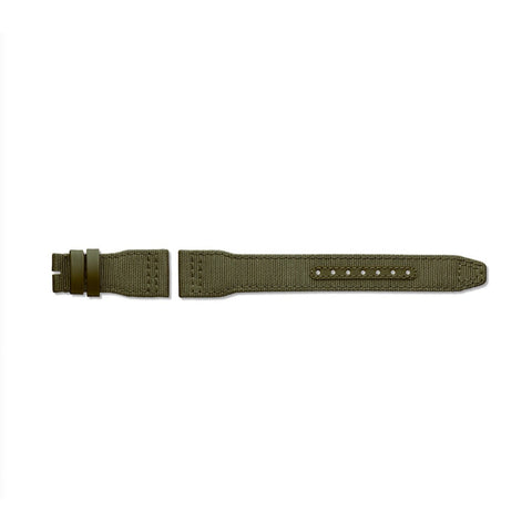 IWC Schaffhausen Polyester Strap Green 21/18 QR-IWC Schaffhausen Polyester Strap Green 21/18 - MXE0K4R2