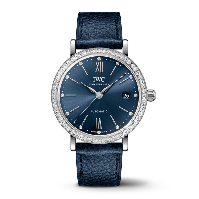 Iwc portofino blue dial sale