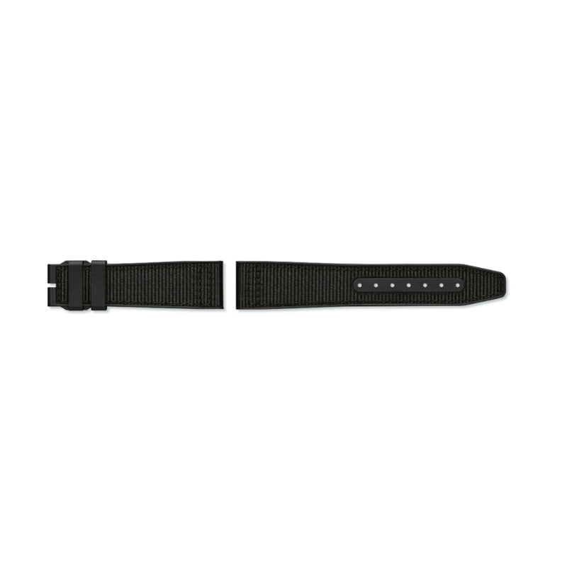 IWC Schaffhausen Rubber-Polyester Strap Black 20/18-IWC Schaffhausen Rubber-Polyester Strap Black 20/18 - IWE13303