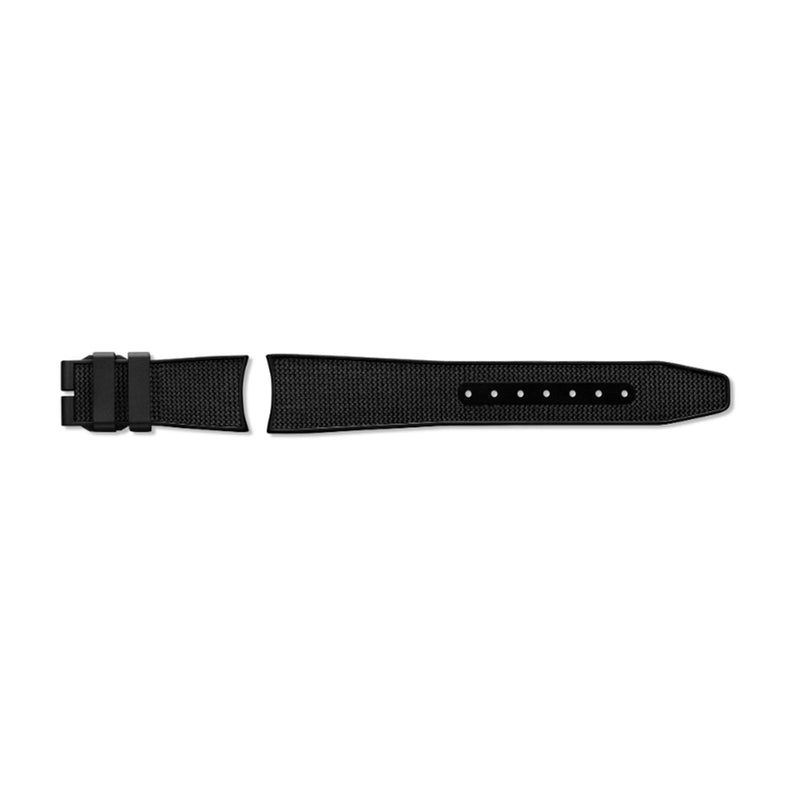 IWC Schaffhausen Rubber Strap Black 22/18-IWC Schaffhausen Rubber Strap Black 22/18 - MXE0DTG0