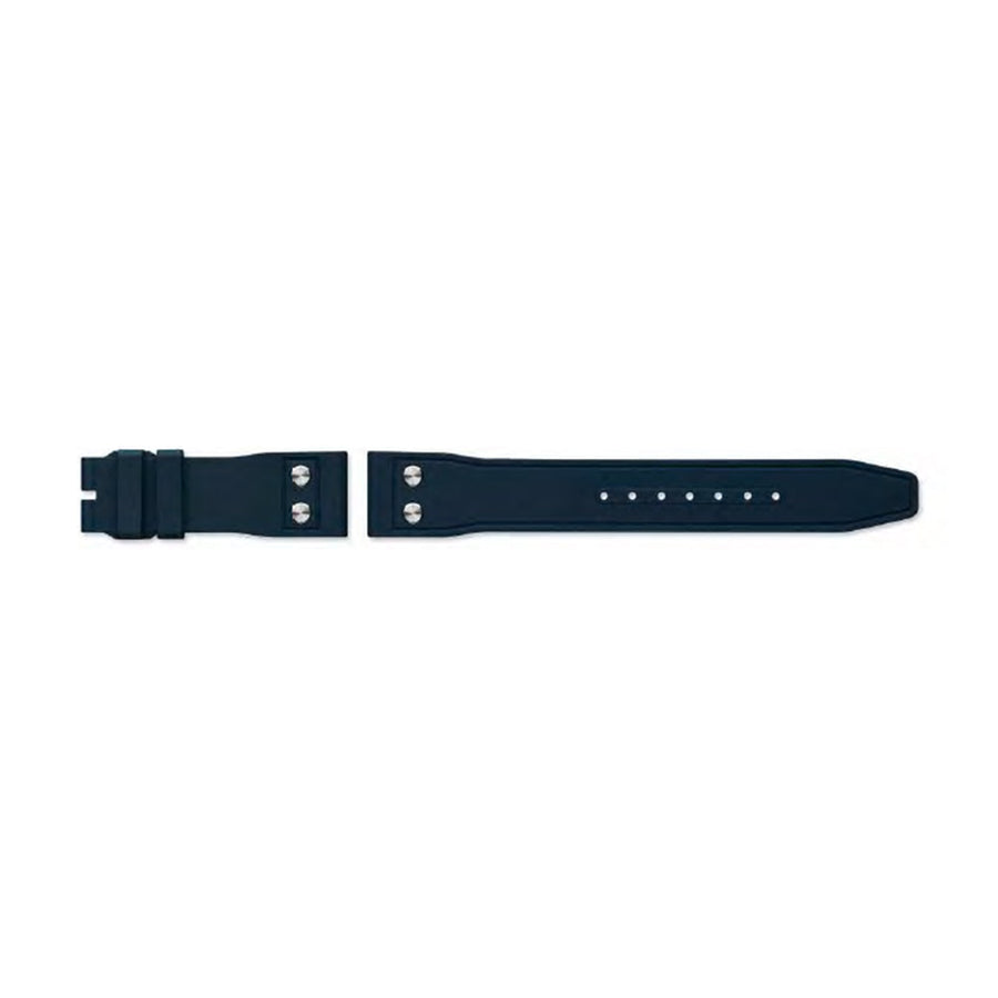 IWC Schaffhausen Rubber Strap Blue with Rivets 21/18 QR - MXE0L9HK