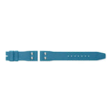 IWC Schaffhausen Rubber Strap Blue with Rivets 21/18 QR - MXE0LPST