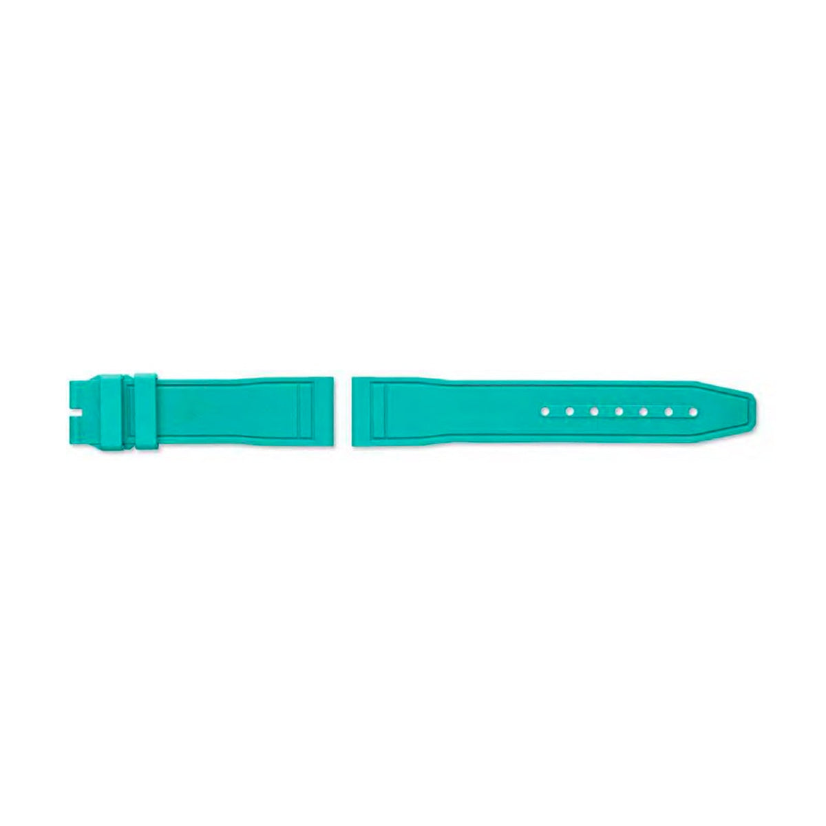 IWC Schaffhausen Rubber Strap Turquoise Green 20/18 QR - MXE0LJHP