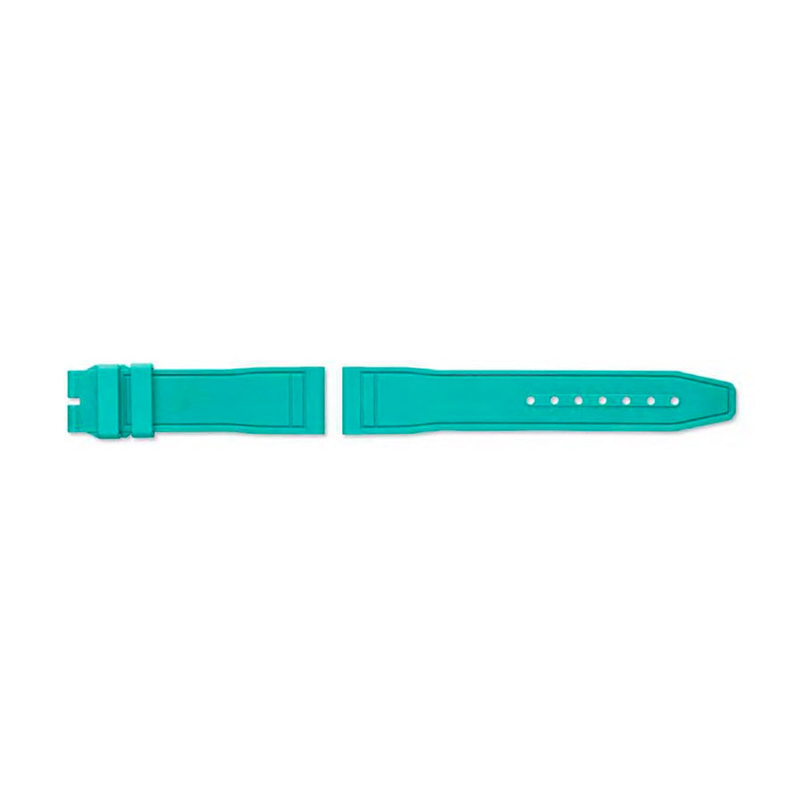 IWC Schaffhausen Rubber Strap Turquoise Green 20/18 QR - MXE0LJHP