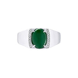 Jade Diamond Ring - ORNEL00604