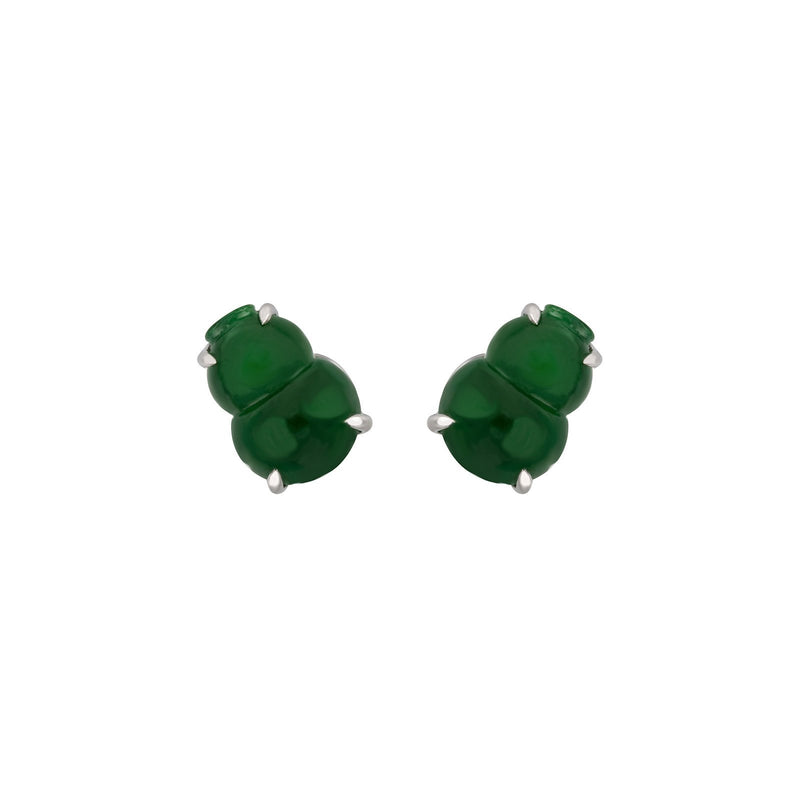 Jade Gourd Earrings-Jade Gourd Earrings - OENEL00307