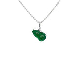 Jade Gourd Pendant and Chain-Jade Gourd Pendant and Chain -