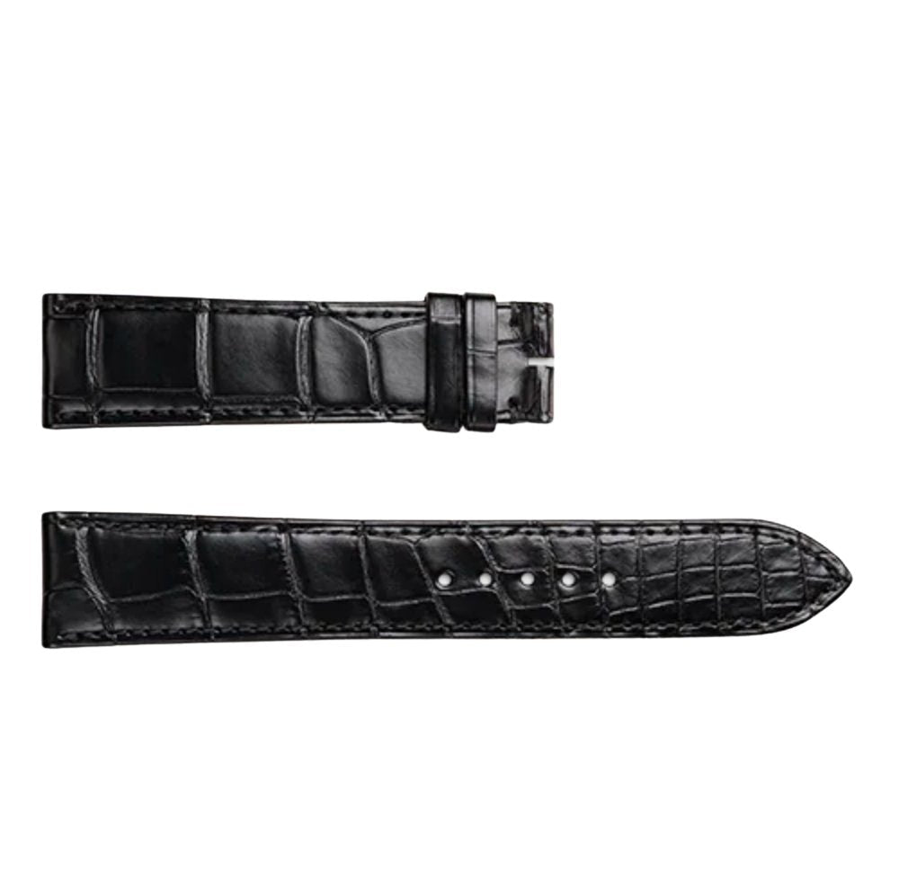 Jaeger LeCoultre Alligator Leather Black 19/18mm - QC219878