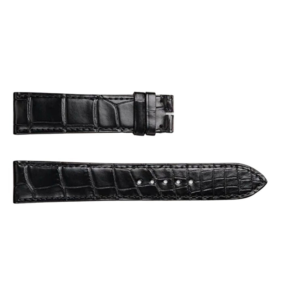 Jaeger LeCoultre Alligator Leather Black 19/18mm - QC219878