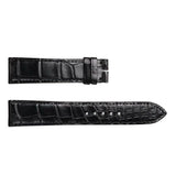 Jaeger-LeCoultre Alligator Leather Black 20/16mm-Jaeger LeCoultre Alligator Leather Black 20/16mm - QC21A75Z