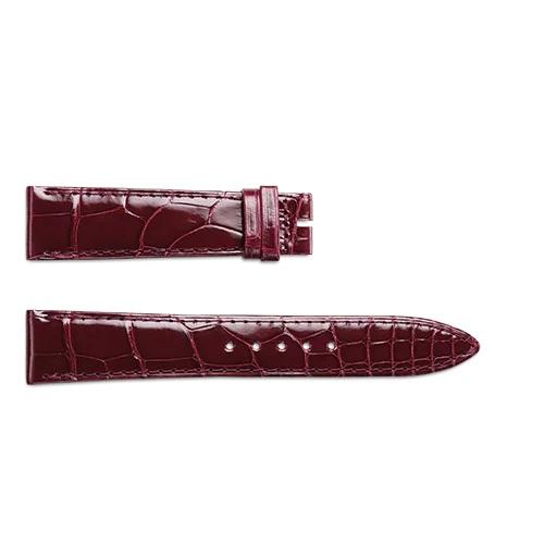 Jaeger LeCoultre Alligator Leather Carmine Red 15/14mm - QC1354S2