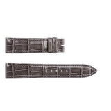 Jaeger-LeCoultre Alligator Leather Strap Grey 14/12mm-Jaeger LeCoultre Alligator Leather Grey 14/12mm - QC134222