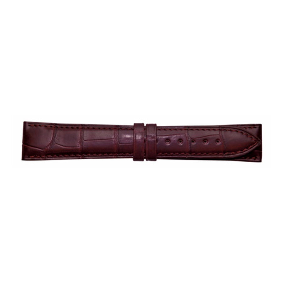 Jaeger LeCoultre Alligator Leather Strap Red 18/16mm - QC218642