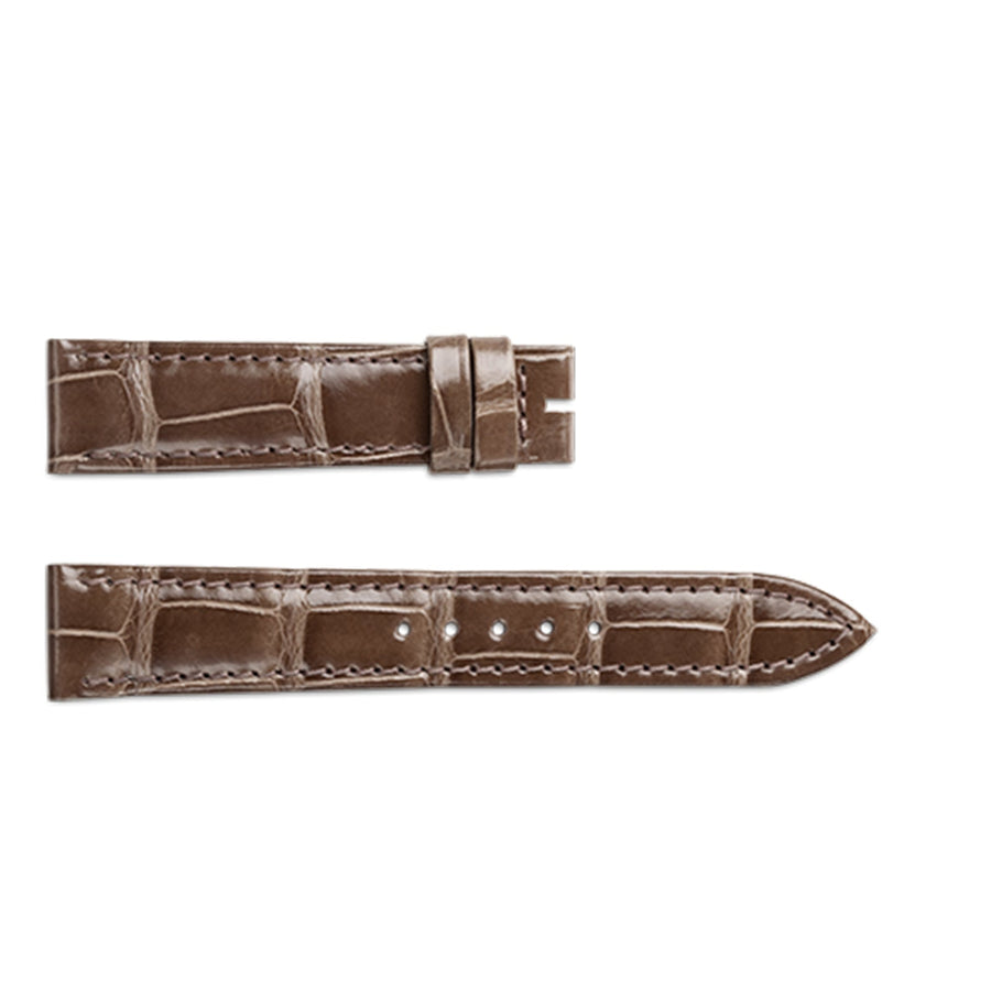 Jaeger LeCoultre Alligator Leather Taupe 14/12mm - QC1342Y2