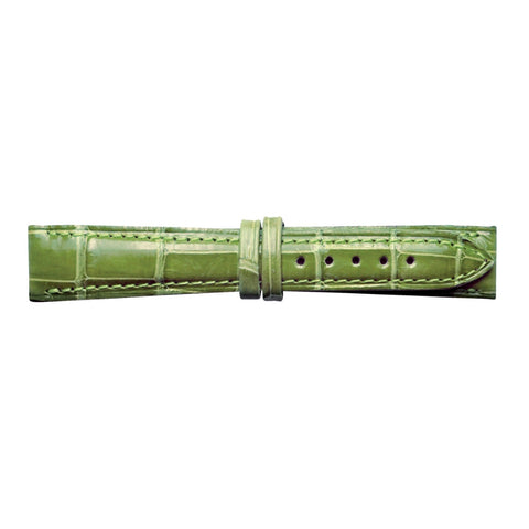 Jaeger-LeCoultre Alligator Strap Springgreen Glossy 14/12mm-Jaeger-LeCoultre Alligator Strap Springgreen Glossy 14/12mm - QC1142I3