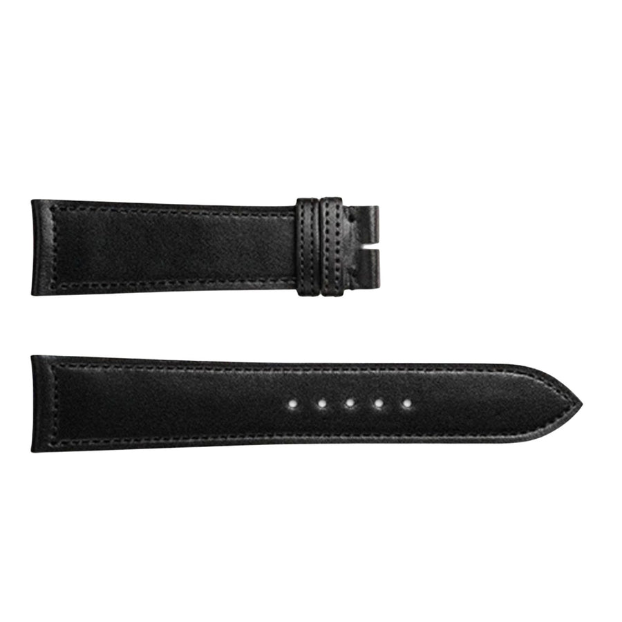 Jaeger LeCoultre Calfskin Fagliano Strap Black 21/18mm - QC05B72Z