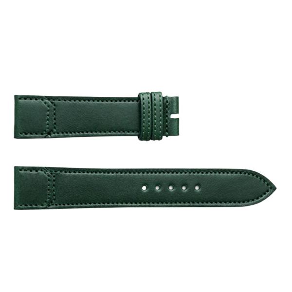Jaeger LeCoultre Calfskin Fagliano Strap Green 19/18mm - QC05992Z
