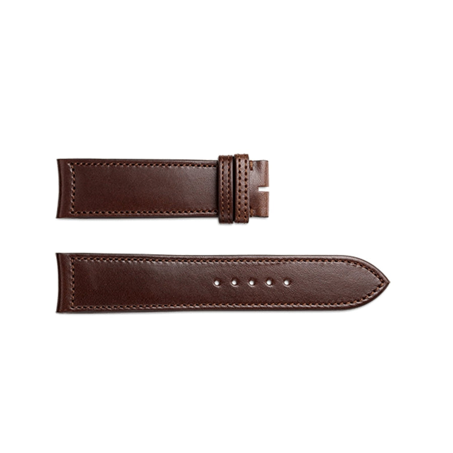 Jaeger-LeCoultre Calfskin Leather Dark-brown 21/20mm - QC050P6Z