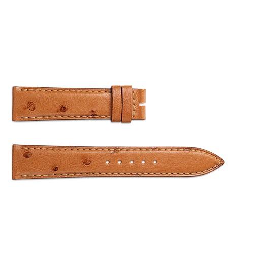 Jaeger-LeCoultre Ostrich Skin Light Brown 16/14mm-Jaeger LeCoultre Ostrich Skin Light Brown 16/14mm - QC306412