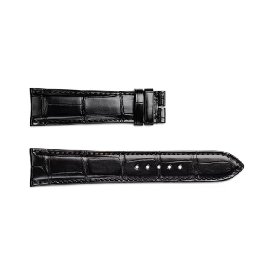 Jaeger-LeCoutlre Alligator Strap Black Satin Matt 20/18mm - QC21876Z