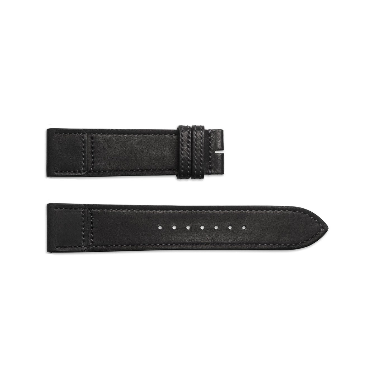 Jaeger-LeCoultre Black Calfskin Strap 20/18mm - QC05A72C