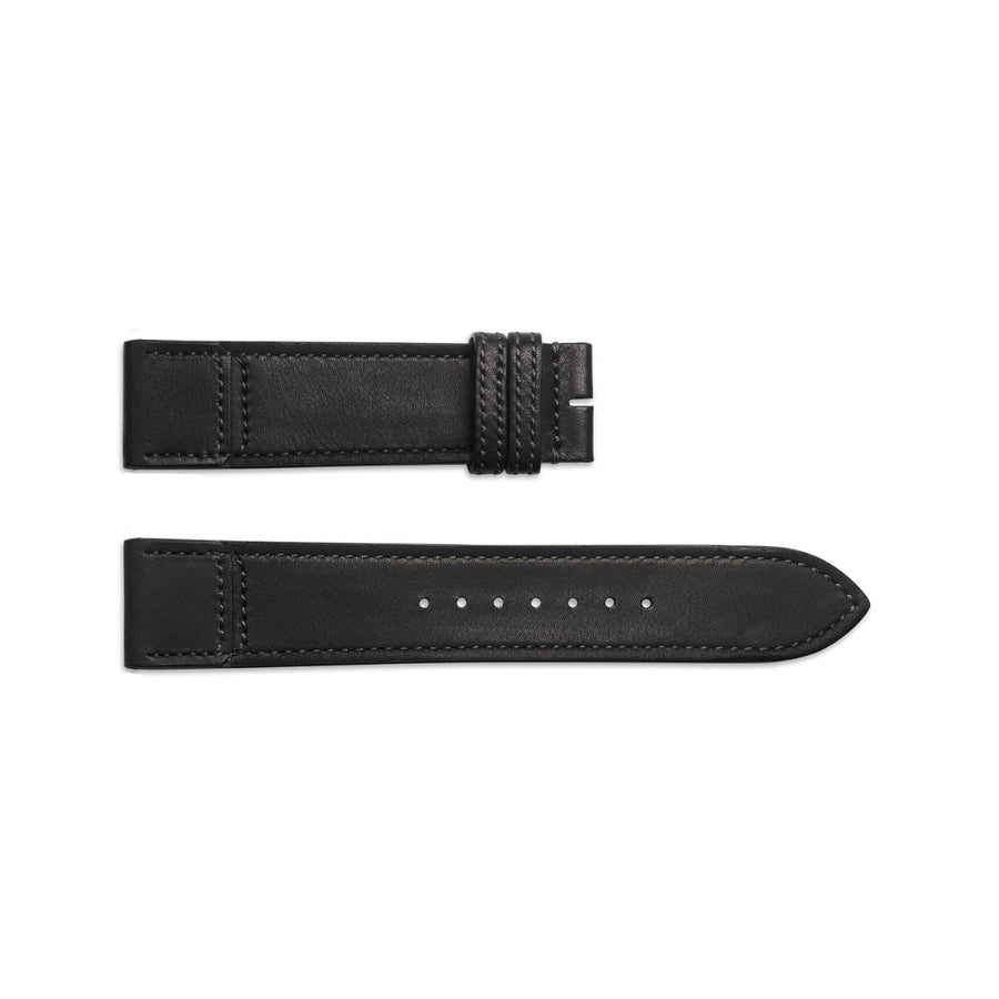 Jaeger-LeCoultre Black Calfskin Strap 20/18mm - QC05A72C