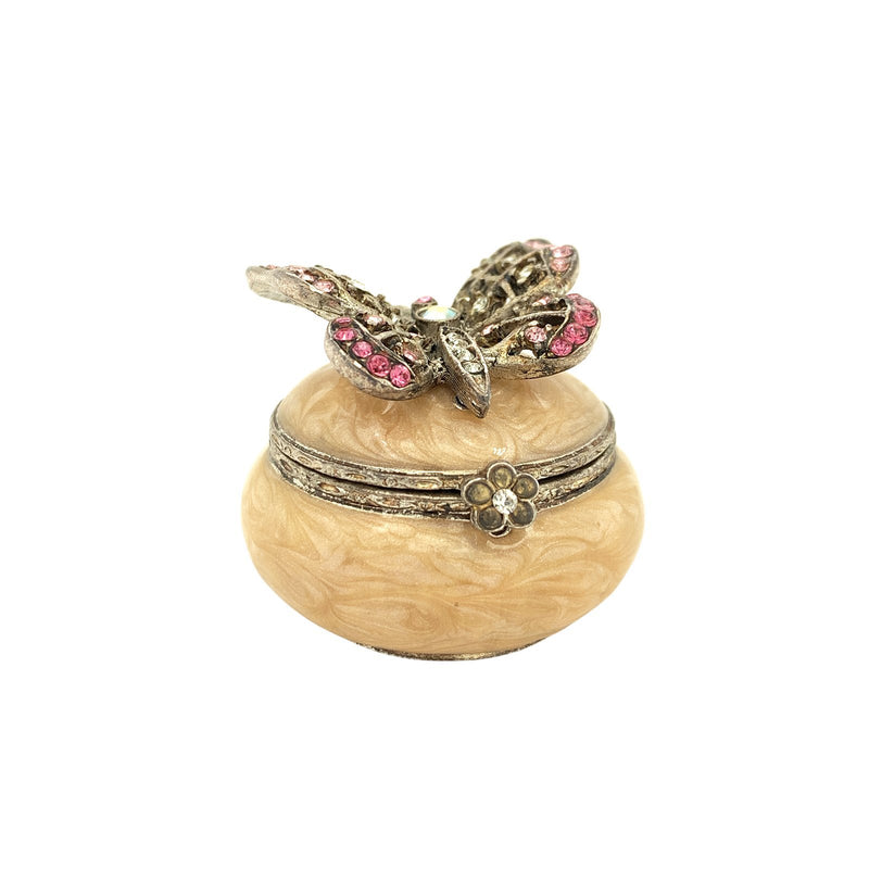 Jay Strongwater Nottingham Butterfly Trinket Box hot NWB