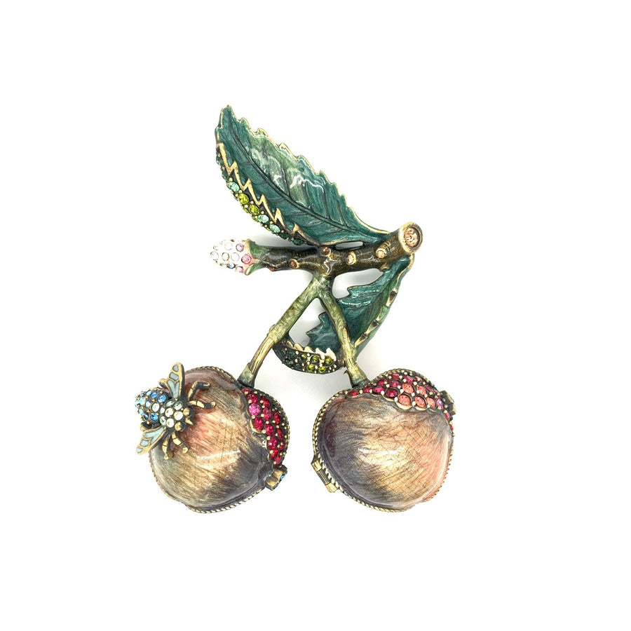 Jay Strongwater Cherry Jewelry Box -