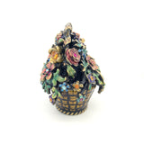 Jay Strongwater Flower Basket Jewelry Box -