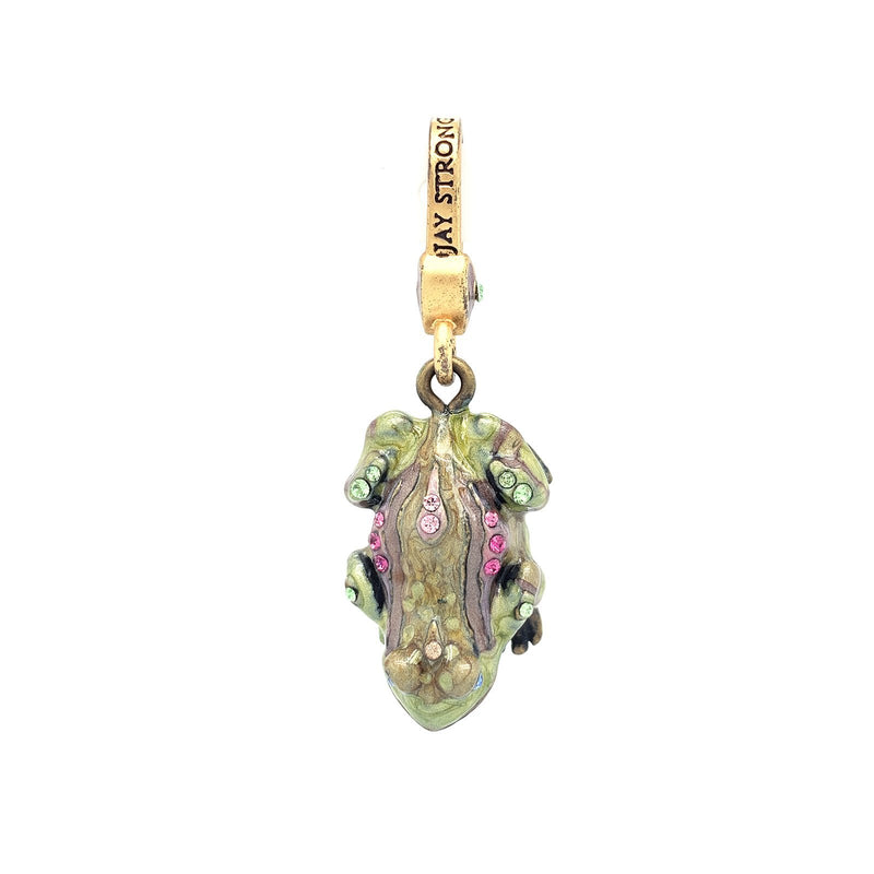 Jay Strongwater Frog Charm-Jay Strongwater Frog Charm -
