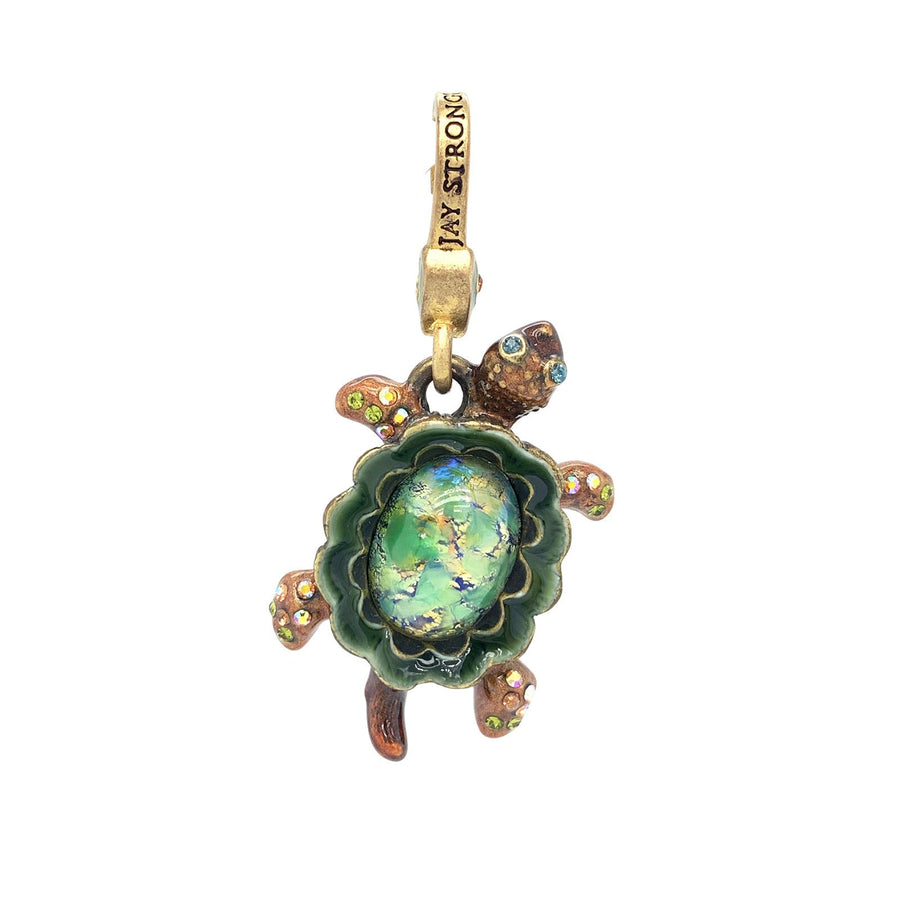 Jay Strongwater Turtle Charm -