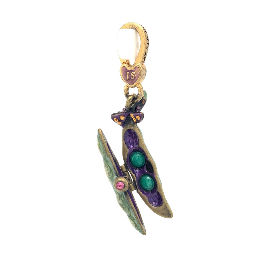 Jay Strongwater Two Peas In A Pod Charm -