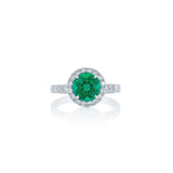 JB Star Emerald and Diamond Ring-JB Star Emerald and Diamond Ring -