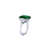 JB Star Emerald and Diamond Ring -