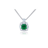 JB Star Emerald Diamond Necklace-JB Star Emerald Diamond Necklace -