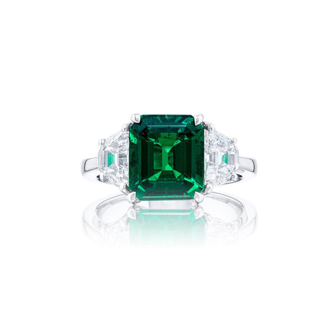 JB Star Emerald Diamond Ring-JB Star Emerald Diamond Ring - 4664-228