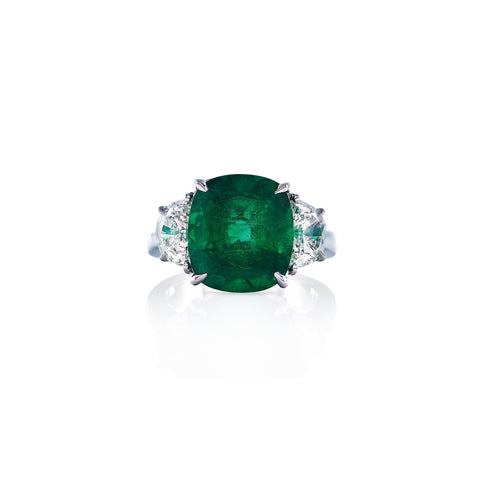 JB Star Emerald Diamond Ring-JB Star Emerald Diamond Ring -