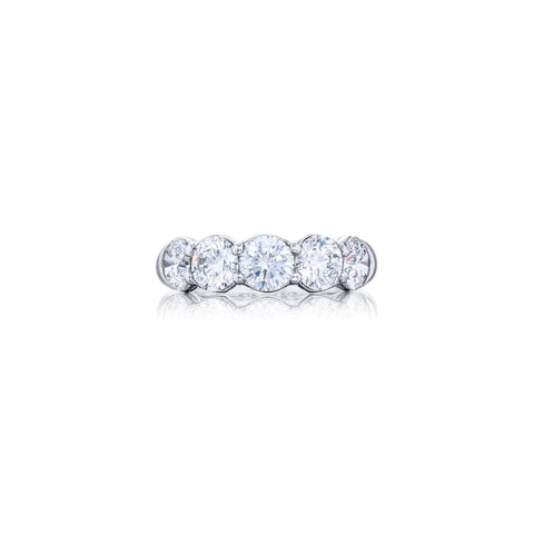 JB Star Platinum 5-Stone Diamond Band-JB Star Platinum 5-Stone Diamond Band - 5442/010
