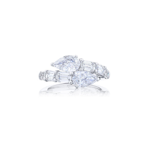 JB Star Platinum Diamond Ring-JB Star Platinum Diamond Ring - 5854-001