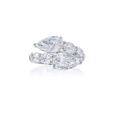 JB Star Platinum Diamond Ring-JB Star Platinum Diamond Ring - 7384-005