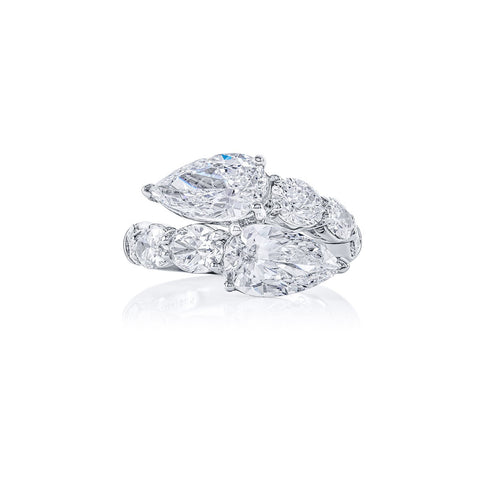JB Star Platinum Diamond Ring-JB Star Platinum Diamond Ring - 7384-005