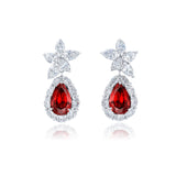JB Star Ruby and Diamond Earrings - 0512/055