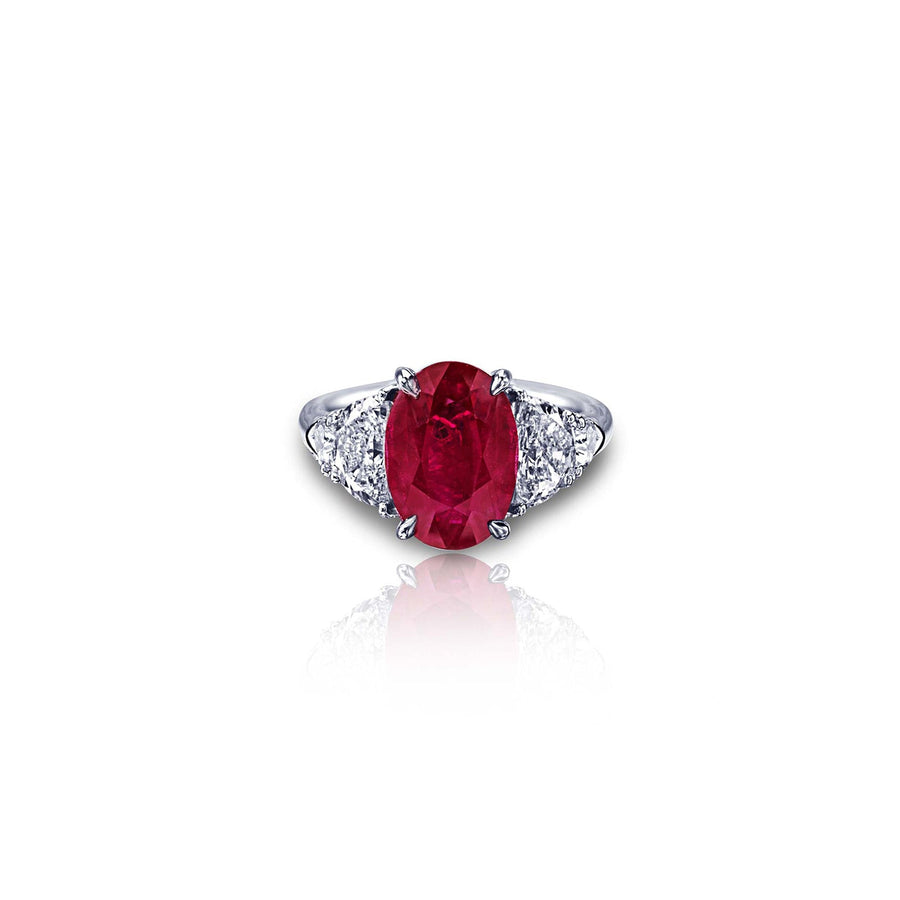 JB Star Ruby and Diamond Ring - 4912/119