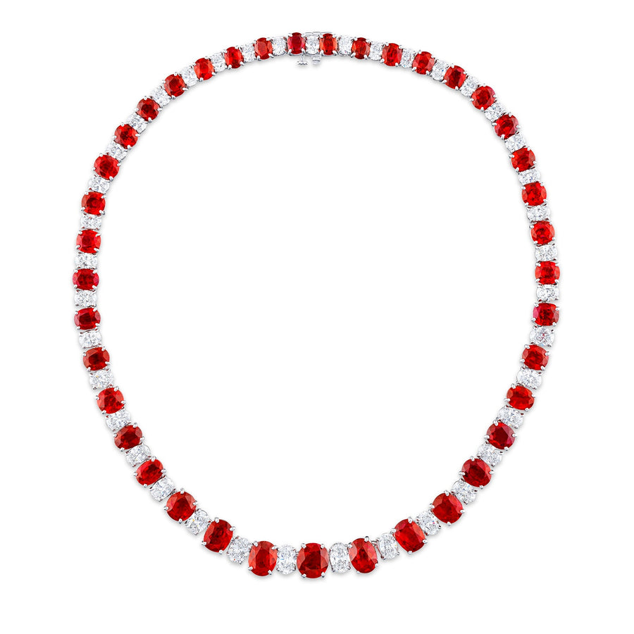 JB Star Ruby Diamond Necklace - 099/029