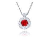 JB Star Ruby Diamond Necklace - 2366-025