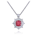 JB Star Ruby Diamond Pendant -