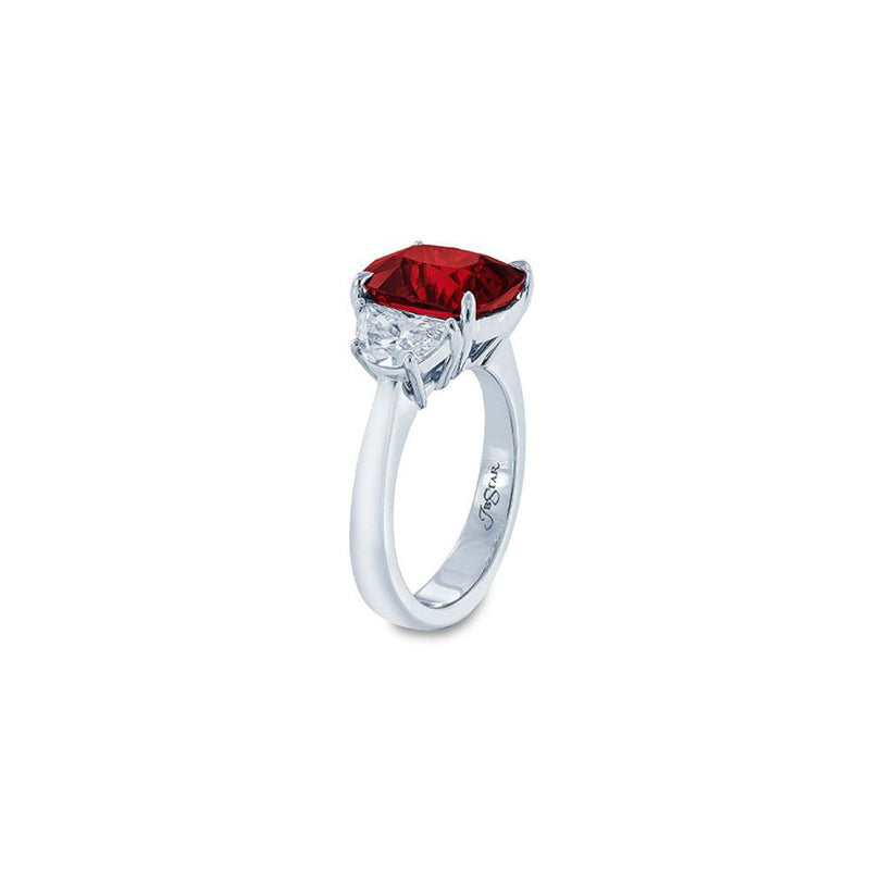 JB Star Ruby Diamond Ring-JB Star Ruby Diamond Ring -