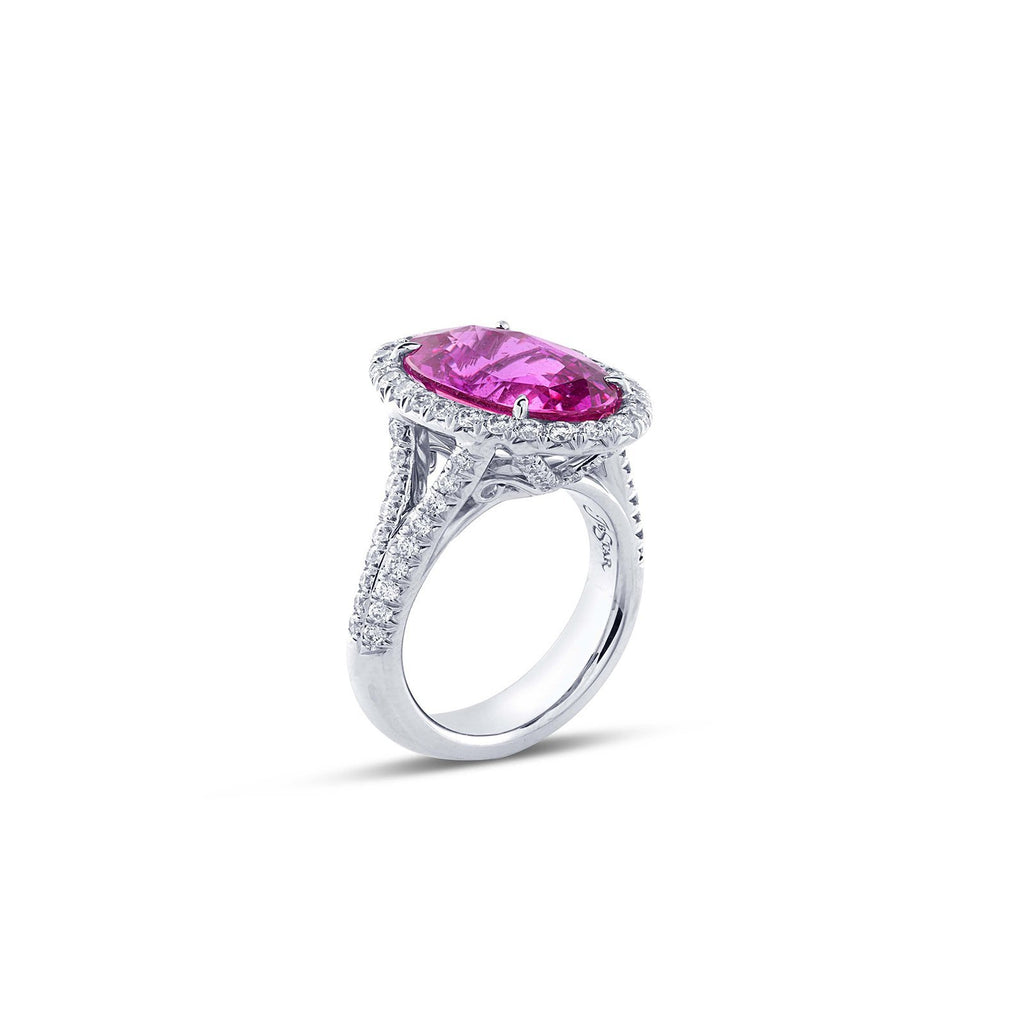 JB Star Sapphire and Diamond Ring -